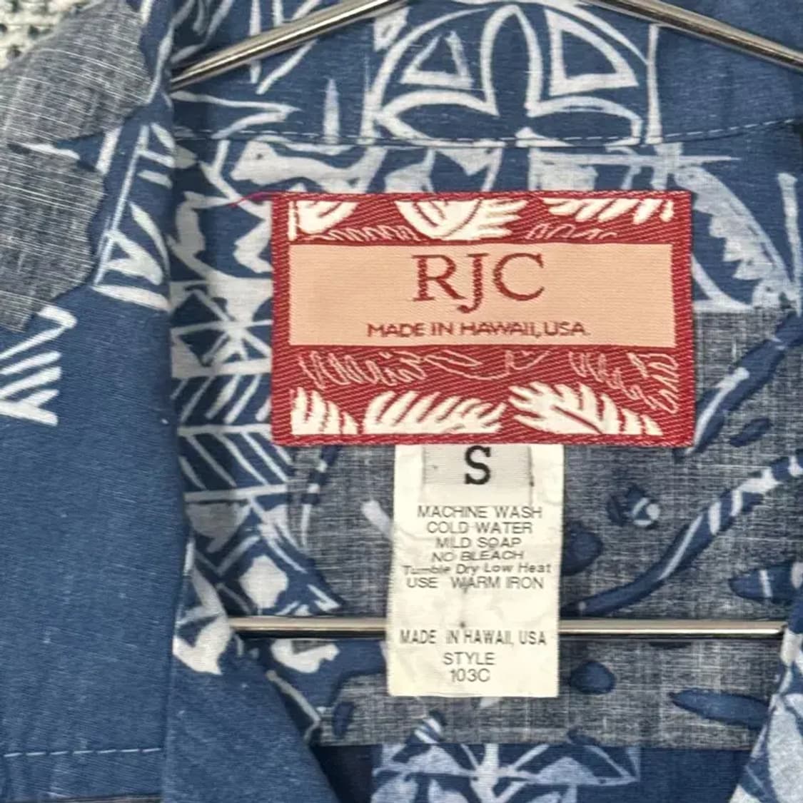 USA 하와이안 셔츠 S 상품이미지3