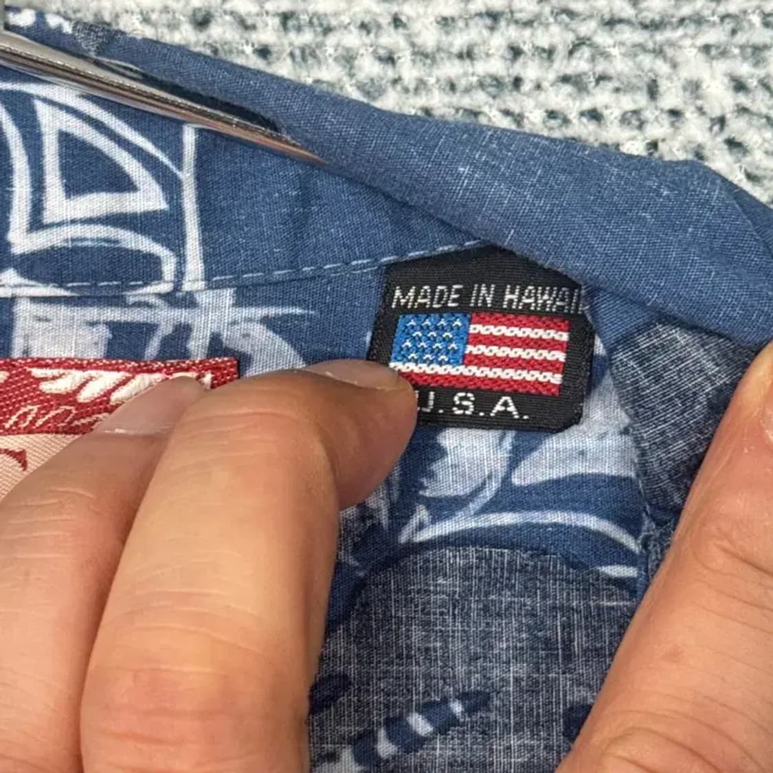 USA 하와이안 셔츠 S 상품이미지4