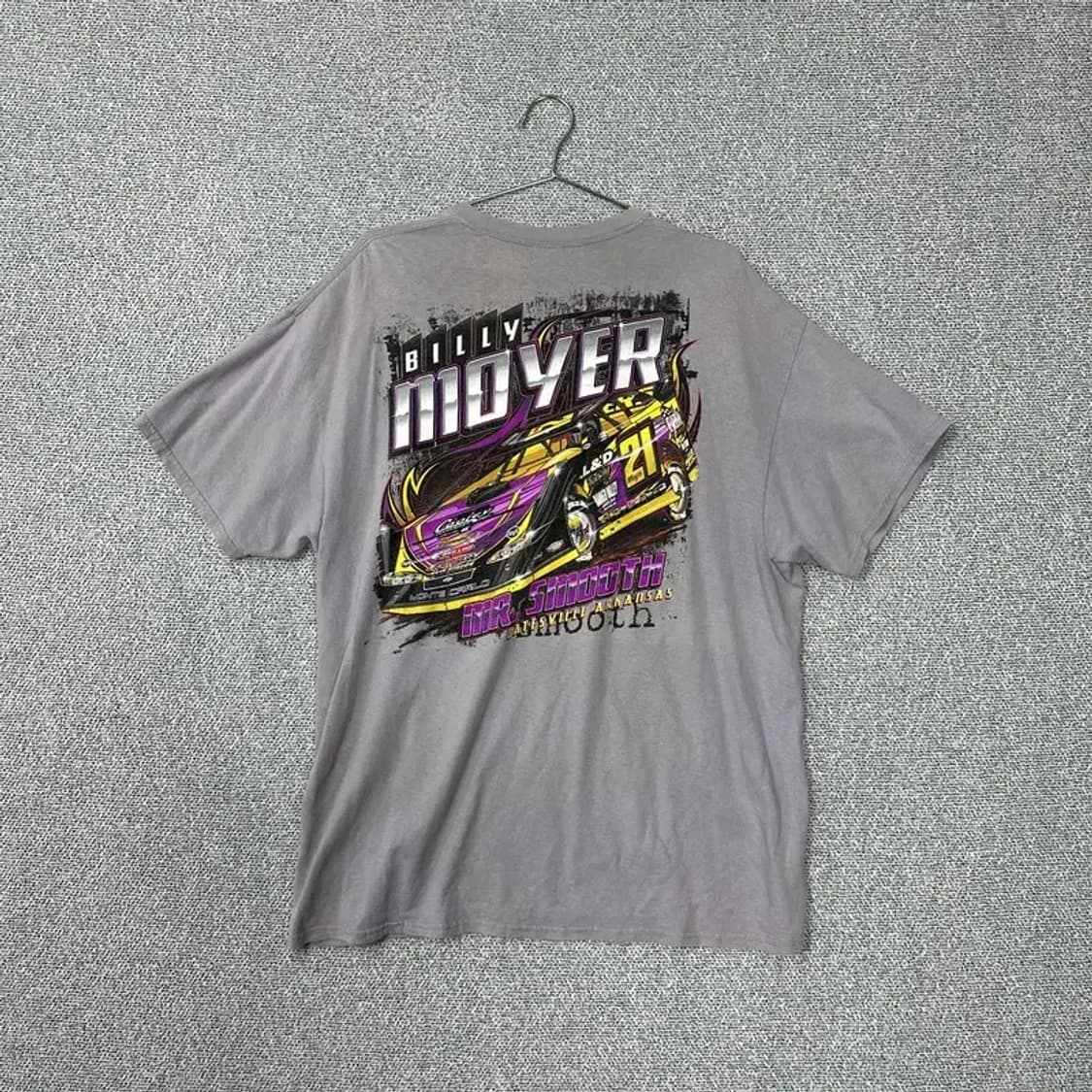 길단 레이싱 프린팅 반팔티 XL 상품이미지1