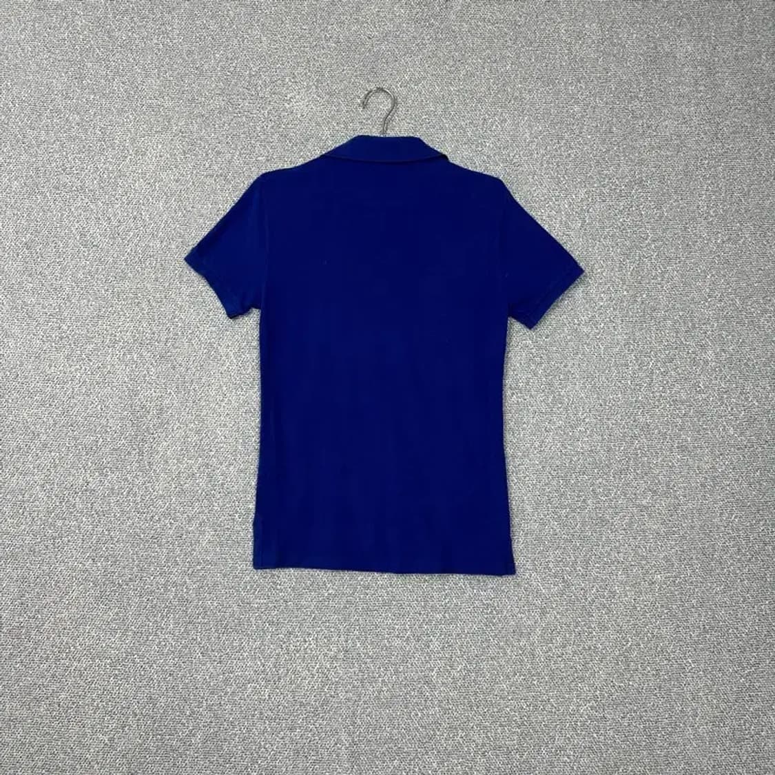 폴로 커스텀핏 블루 반팔 카라티 S 상품이미지2