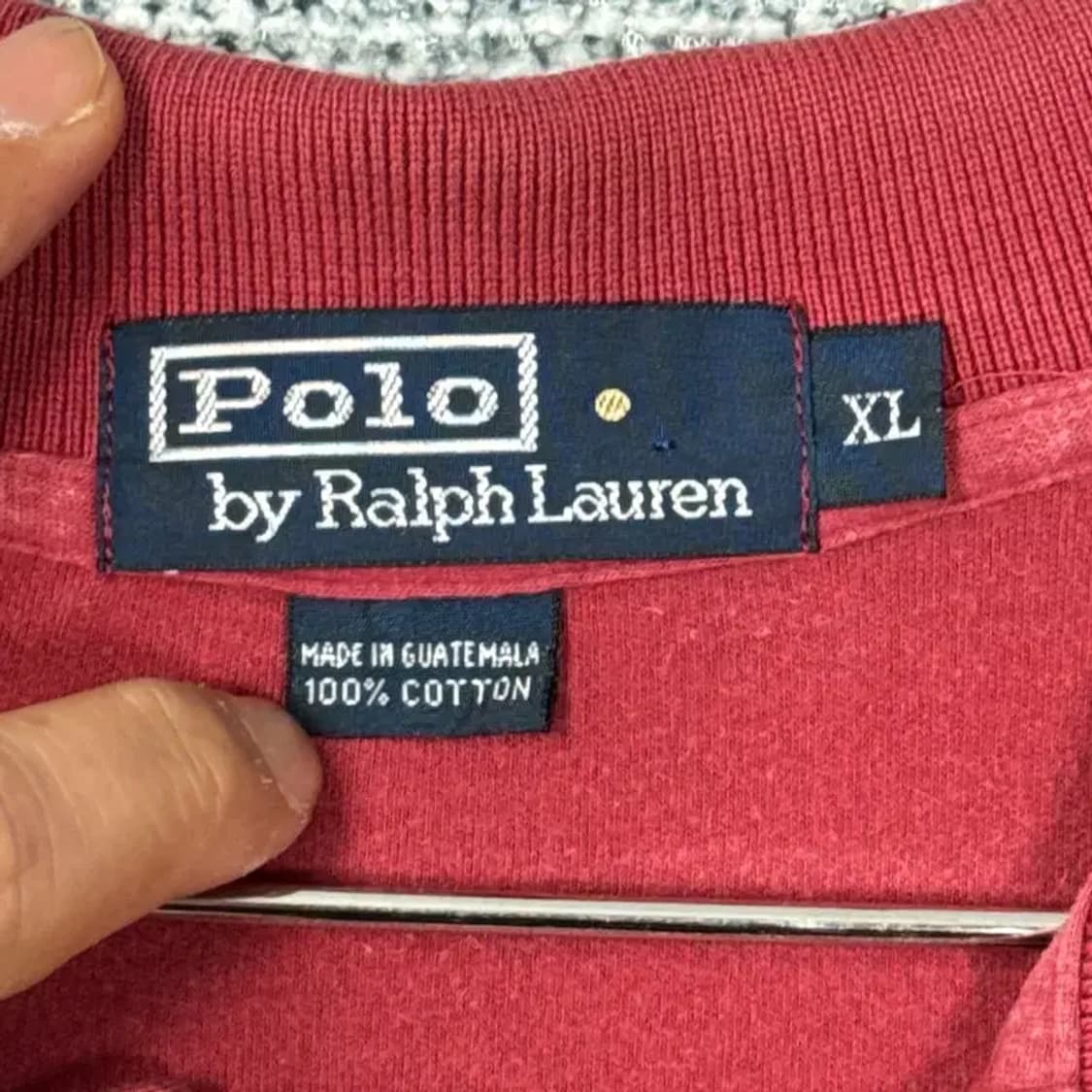 폴로 하드코튼 반팔 카라티 XL 상품이미지4