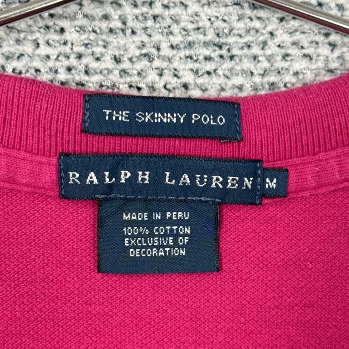 랄프로렌 여성 반팔 카라티 M 상품이미지4