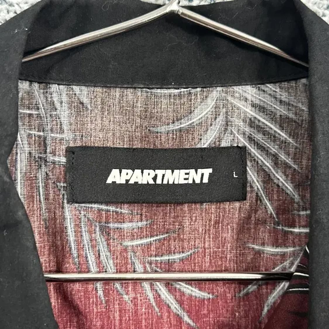 야자수 하와이안 셔츠 L 상품이미지3