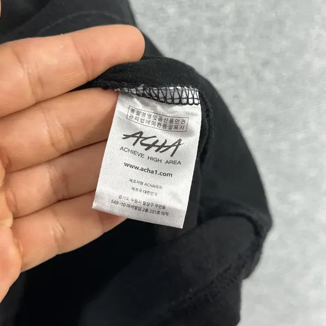 아차 프린팅 반팔티 M 상품이미지4