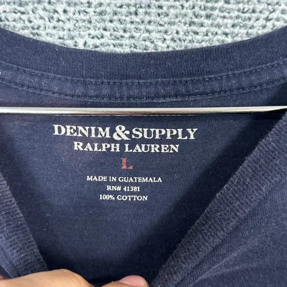 데님 앤 서플라이 인디안 반팔티 L 상품이미지5