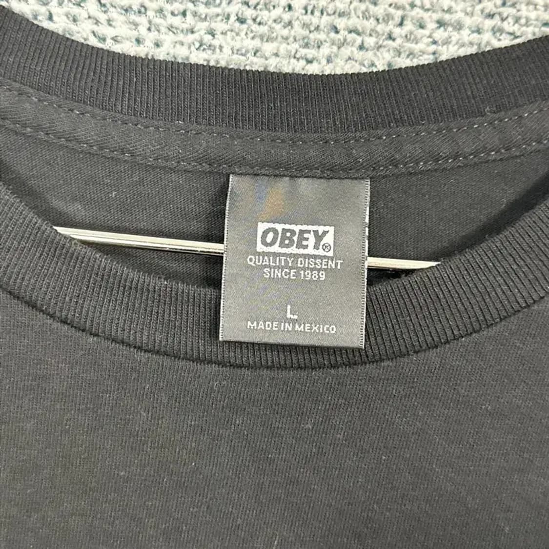 오베이 프린팅 반팔티 L 상품이미지3