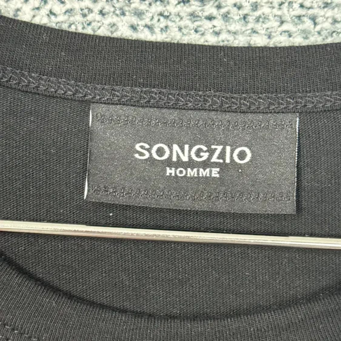 송지오 옴므 로고 반팔티 95 상품이미지4