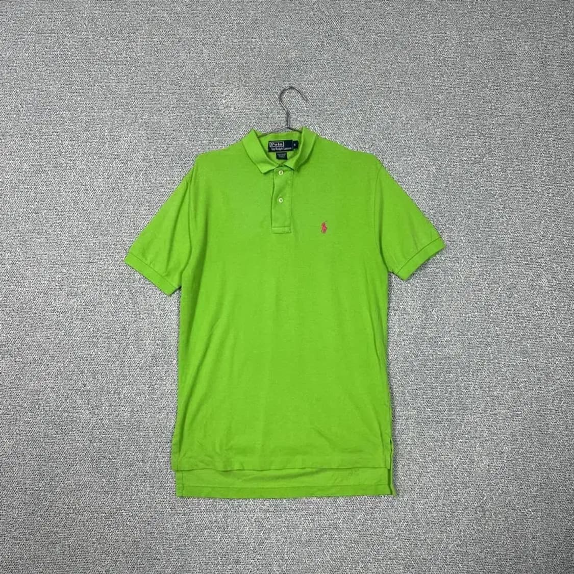 폴로 랄프로렌 그린 반팔 카라티 S 상품이미지1