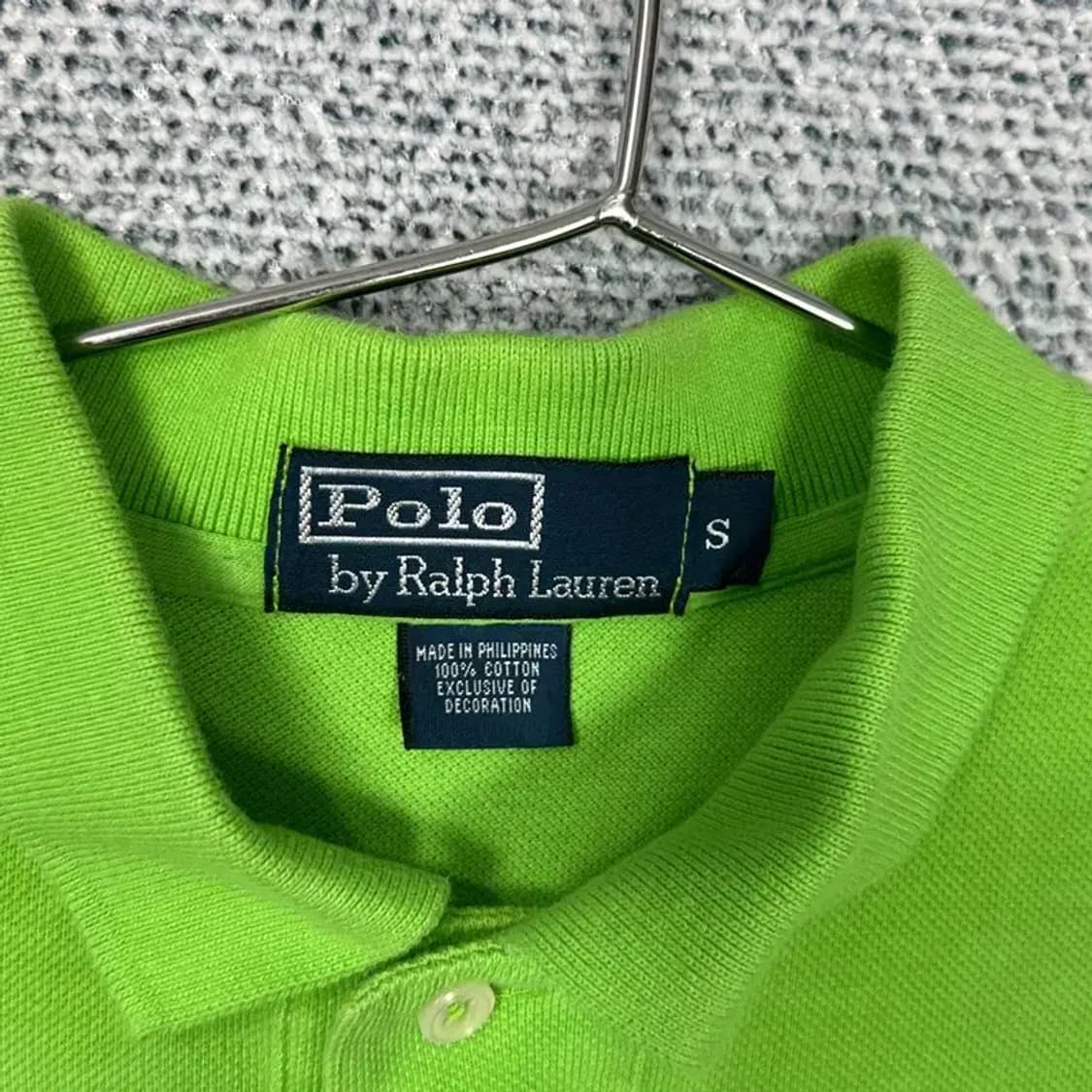 폴로 랄프로렌 그린 반팔 카라티 S 상품이미지4