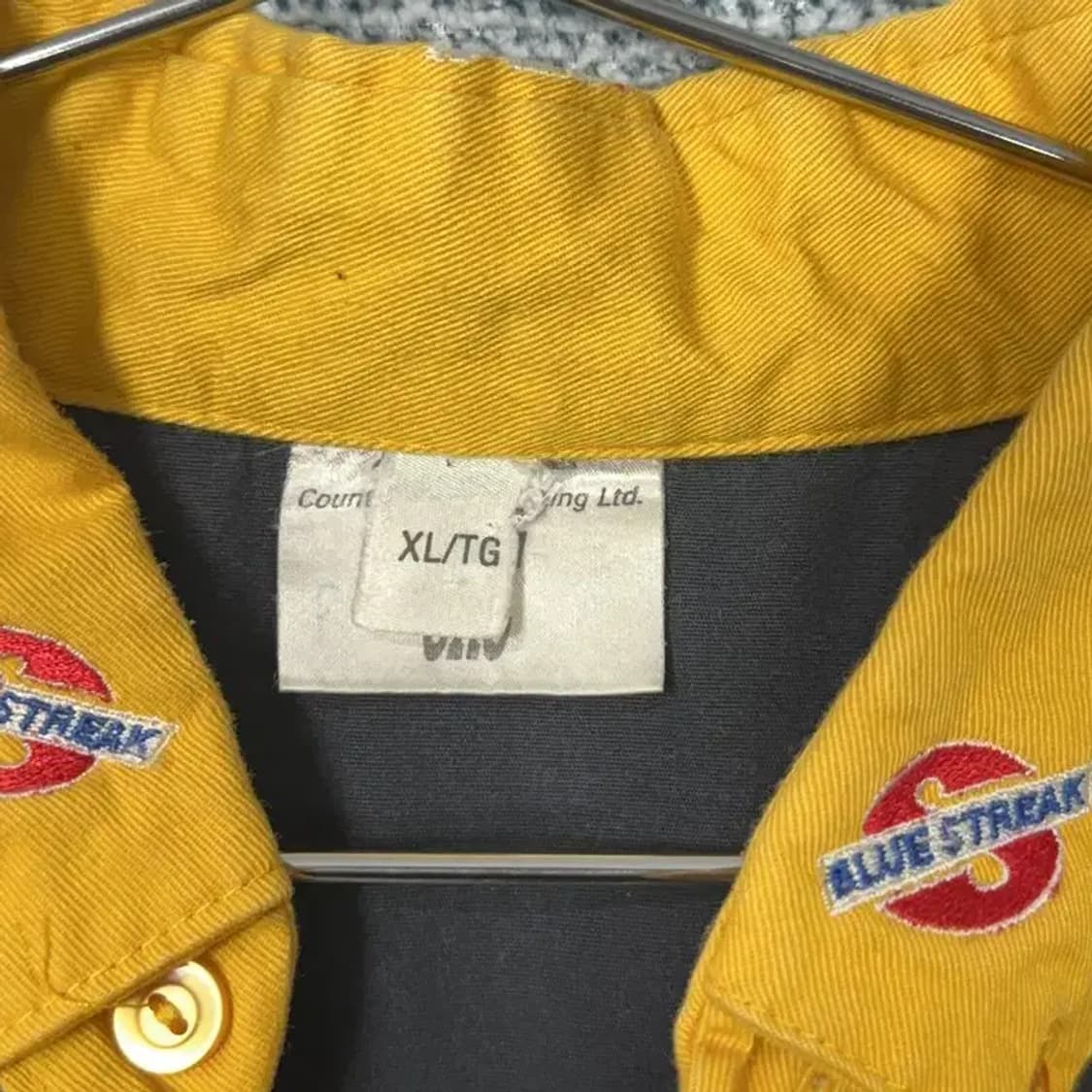 빈티지 블루스트라이크 반팔 셔츠 XL 상품이미지3