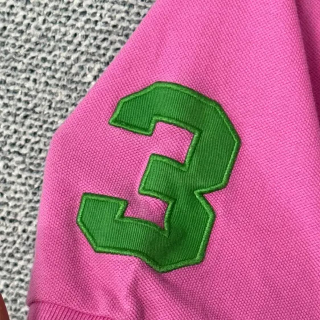 폴로 야차클럽 핑크 반팔 카라티 상품이미지5