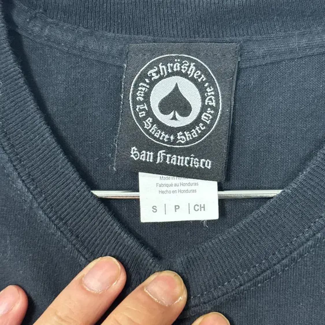 트레셔 불꽃로고 반팔티 S 상품이미지4