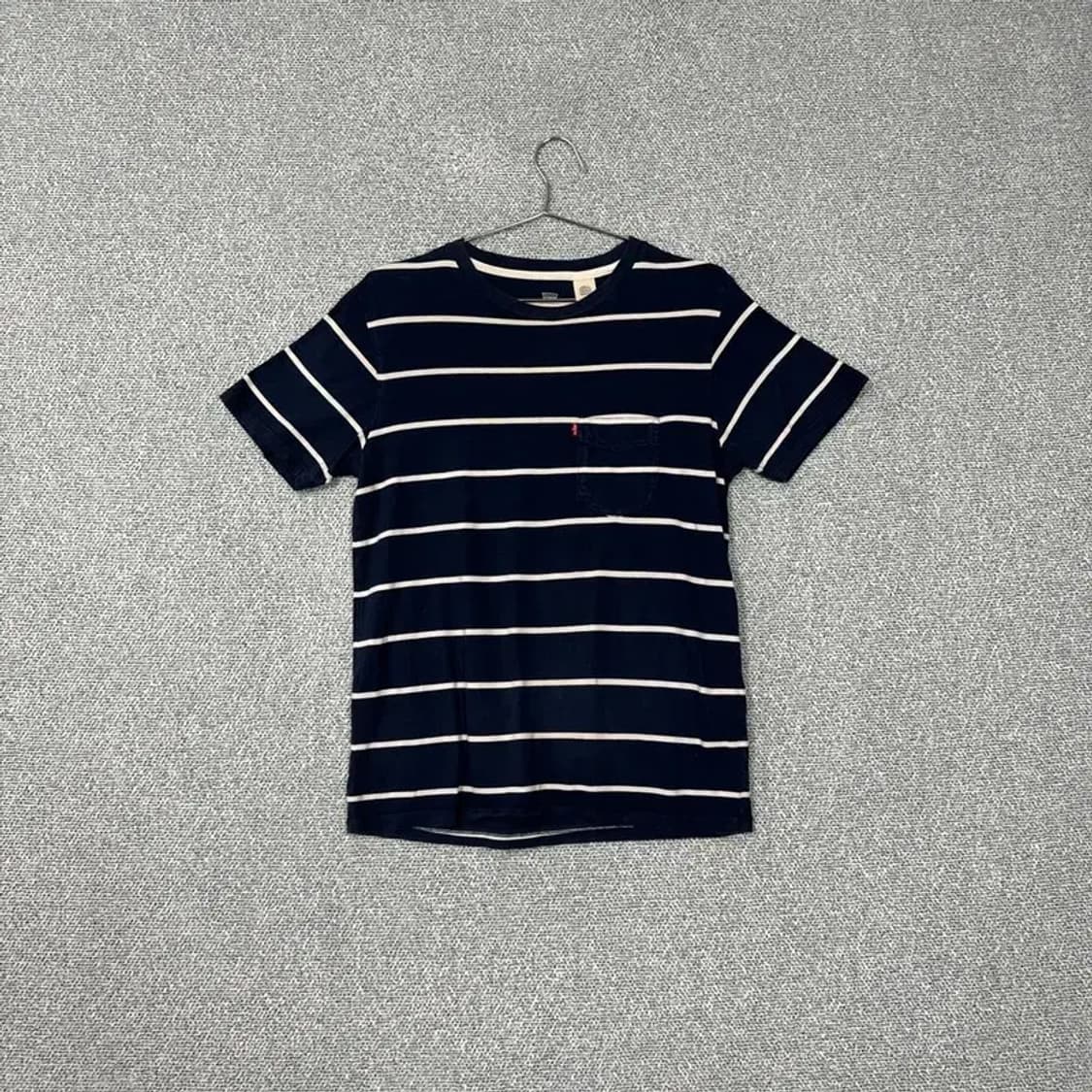 리바이스 스트라이프 반팔티 S 상품이미지1