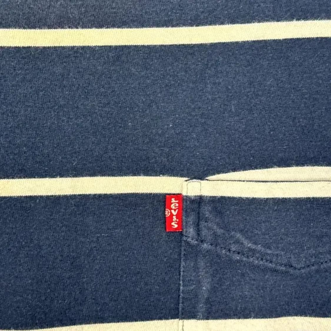 리바이스 스트라이프 반팔티 S 상품이미지3