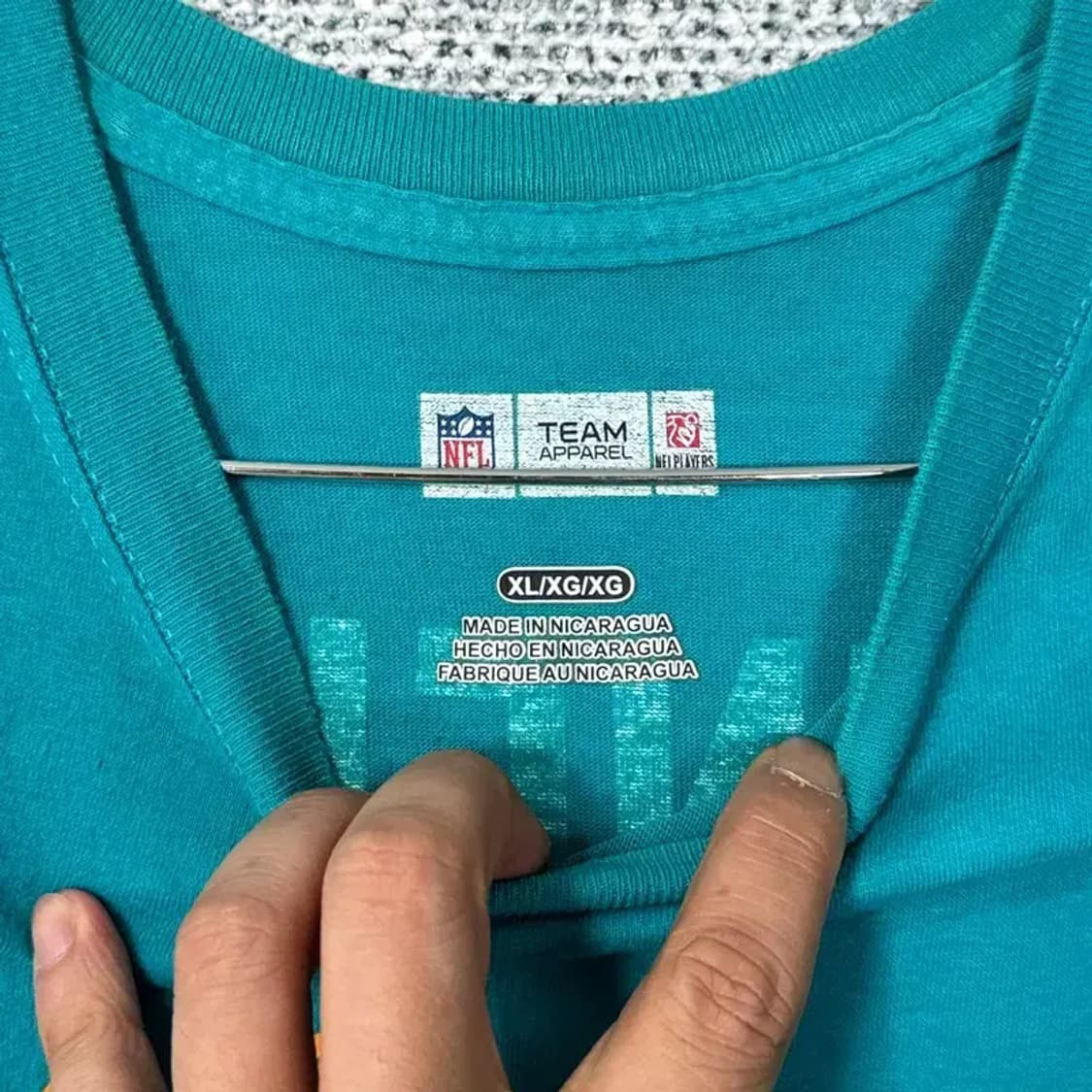 NFL 마이애미 오버핏 반팔티 XL 상품이미지5