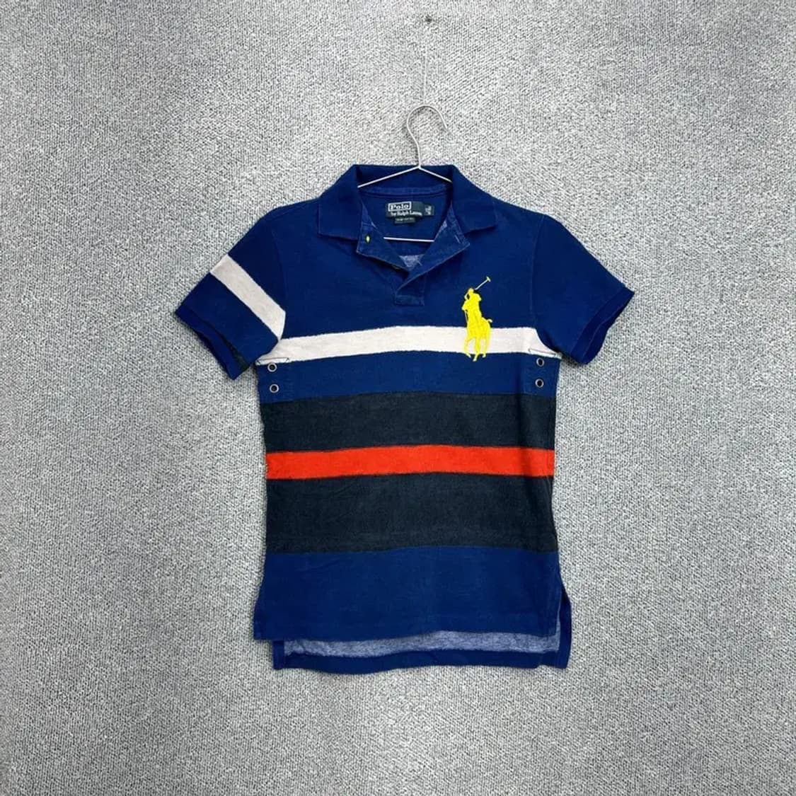 폴로 스트라이프 반팔 럭비티 XS 상품이미지1
