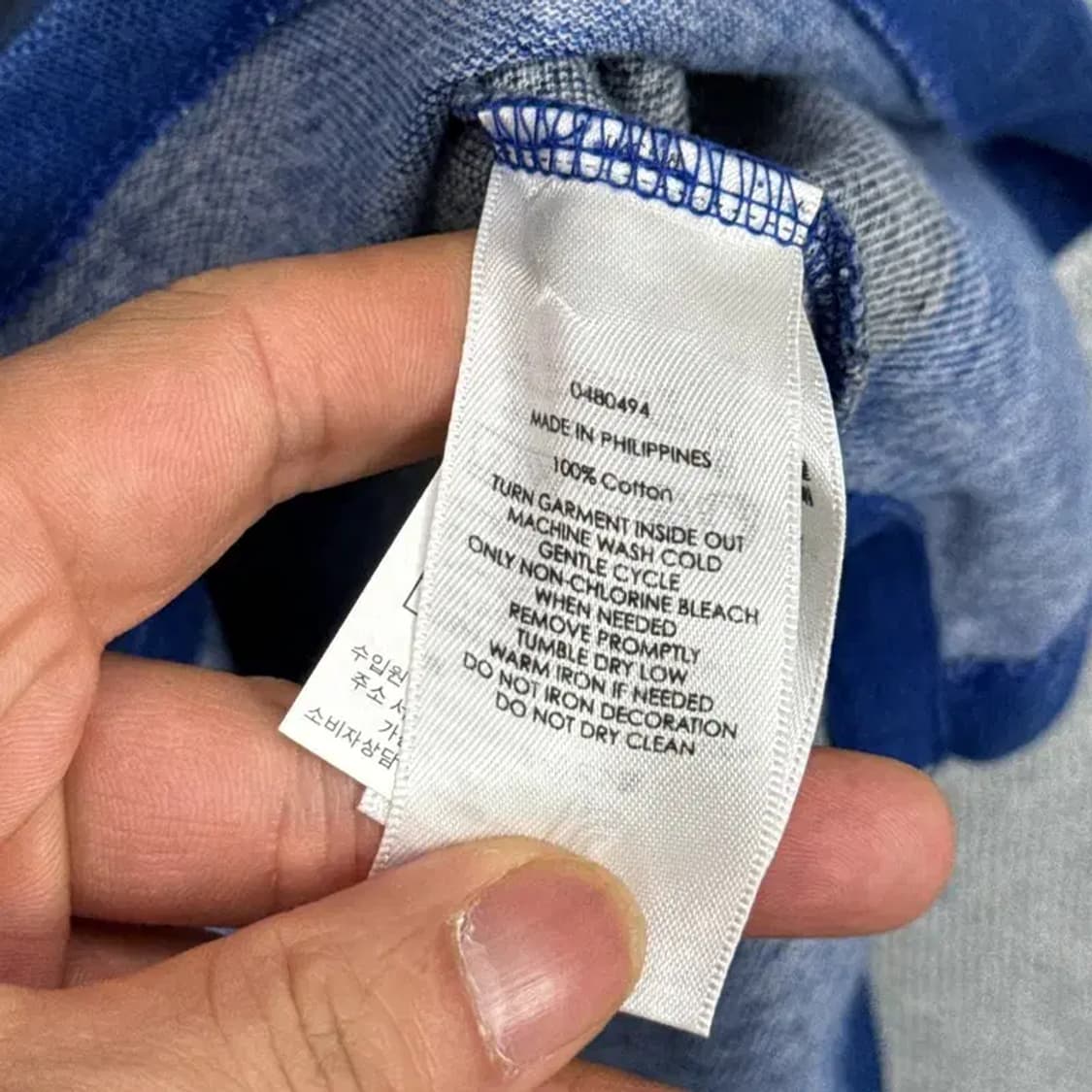 폴로 스트라이프 반팔 럭비티 XS 상품이미지6