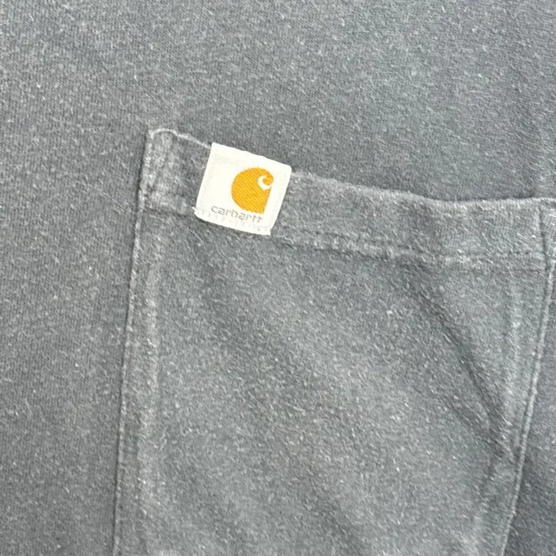 칼하트 릴렉스핏 포켓 로고 반팔티 M 상품이미지3