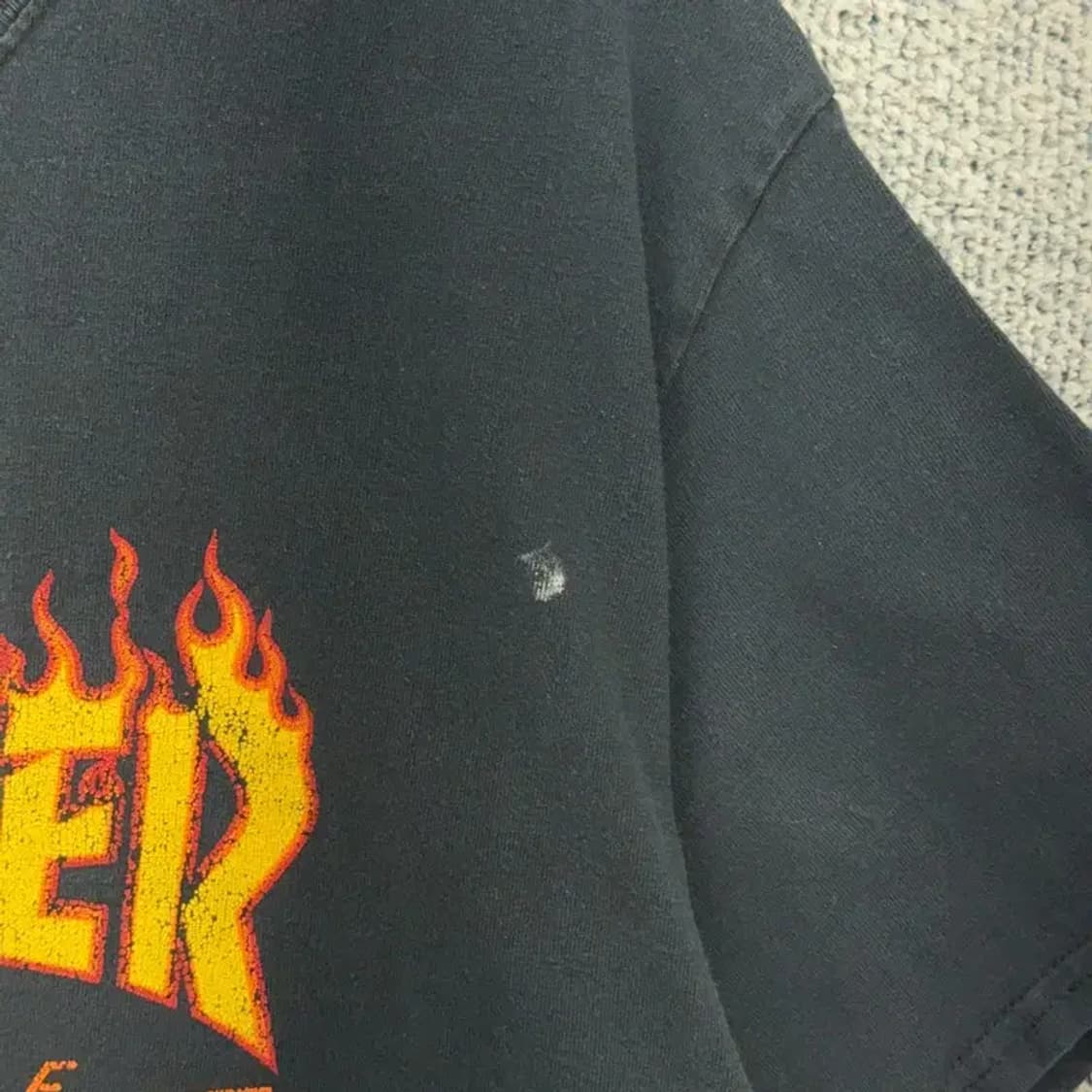 트레셔 불꽃로고 반팔티 L 상품이미지4