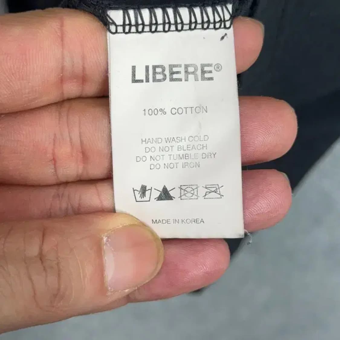 리베레 레인보우 로고 프린팅 반팔티 L 상품이미지7