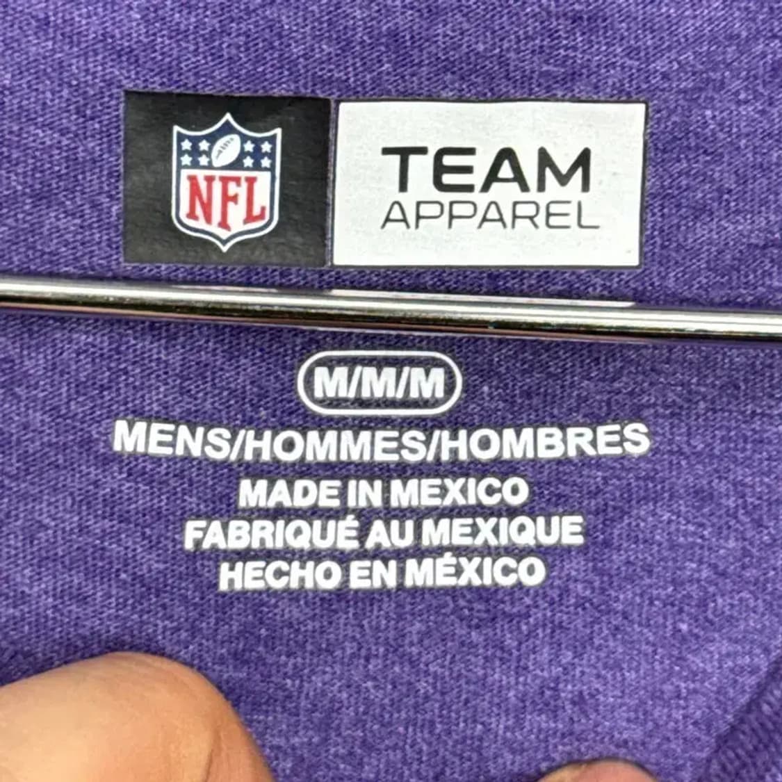 NFL 바이킹스 빈티지 반팔티 M 상품이미지4