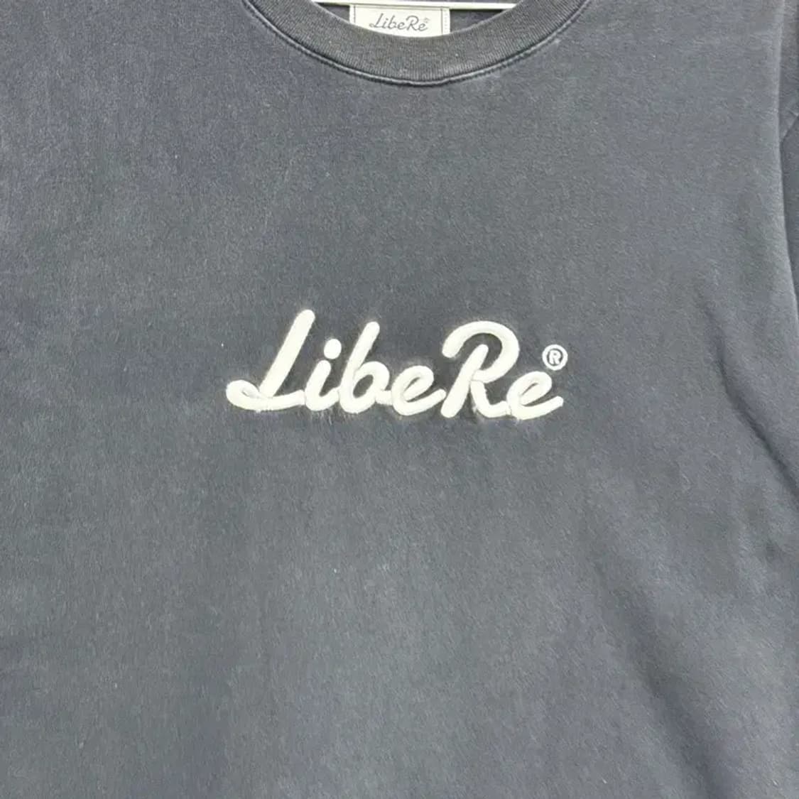 리베레 레터링 반팔티 M 상품이미지3