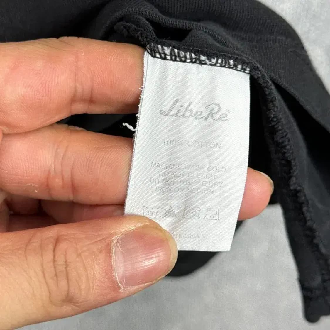 리베레 레터링 반팔티 M 상품이미지7