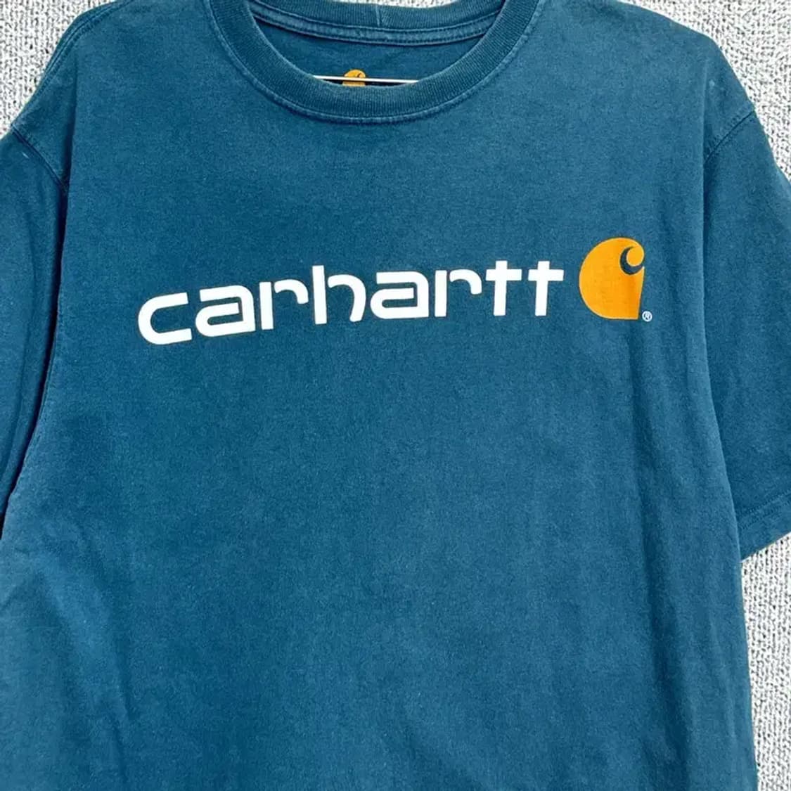 칼하트 로고 코튼 반팔티 M 상품이미지3