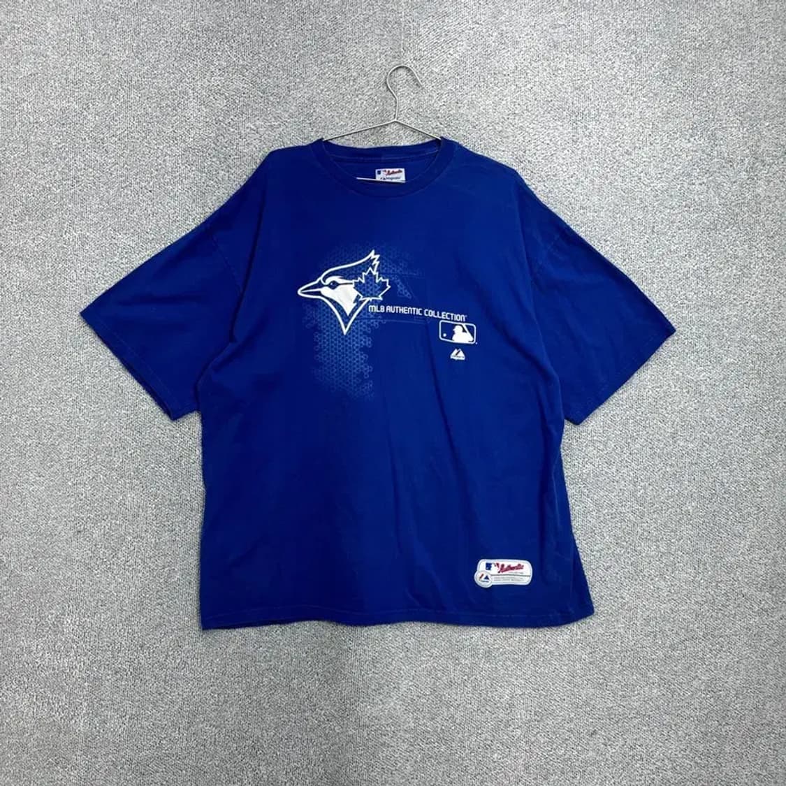 마제스틱 프린팅 블루 반팔티 2XL 상품이미지1