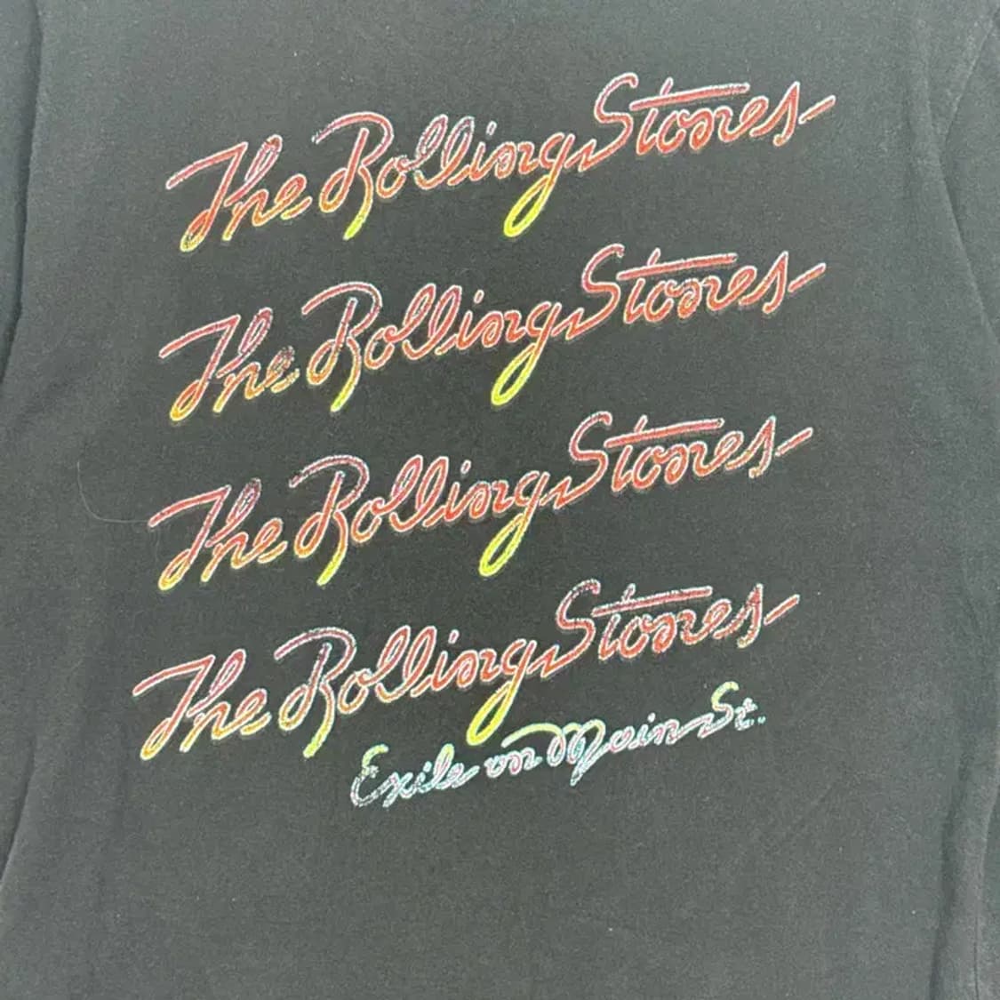 롤링스톤즈 로고 반팔티 L 상품이미지4