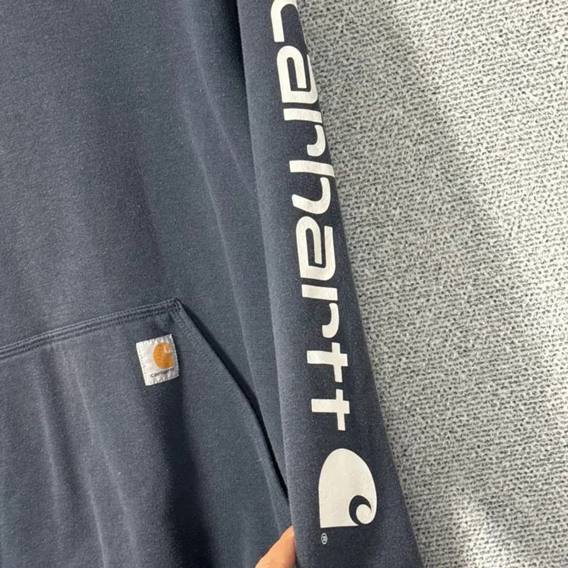 칼하트 로고 후드티 M 상품이미지4