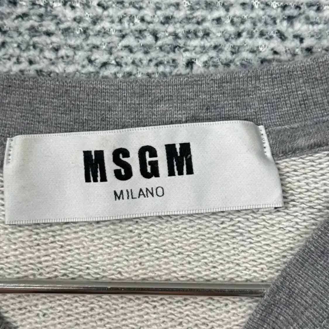 MSGM 로고 맨투맨 S 상품이미지4