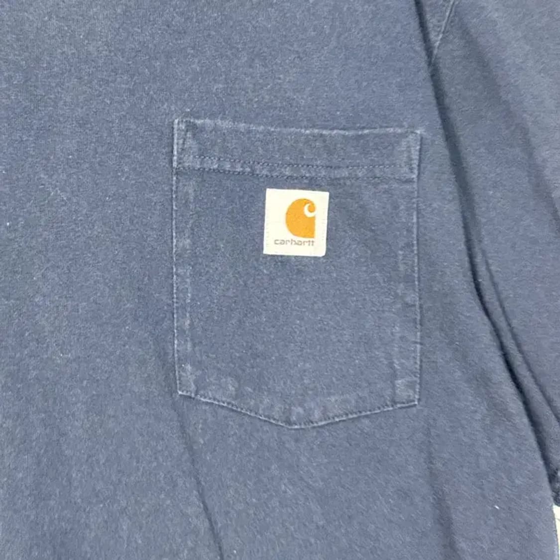 칼하트 로고 코튼 반팔티 M 상품이미지3