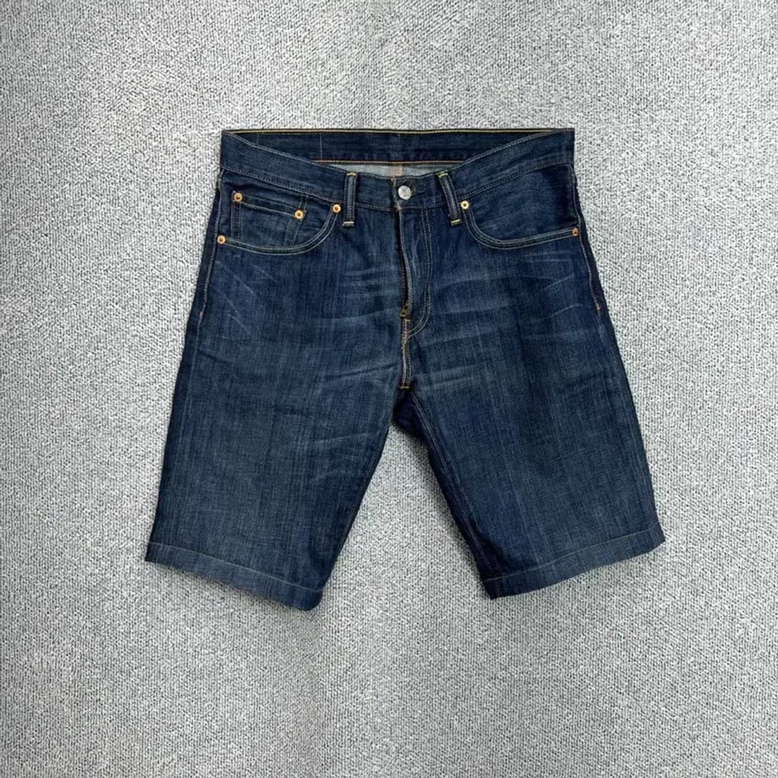리바이스 502 데님 반바지 32 상품이미지1