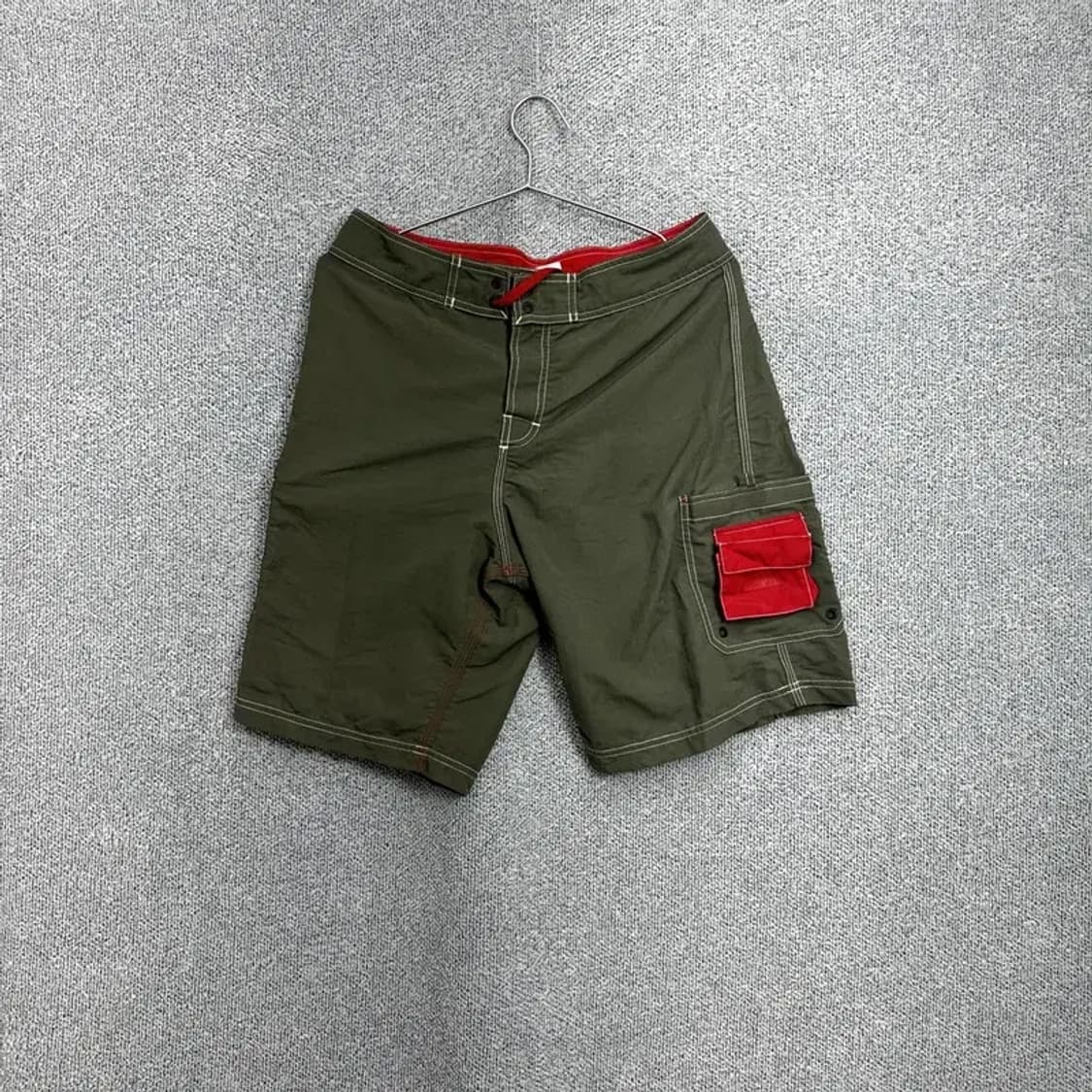 스투시 카키 카고 반바지 S 상품이미지1