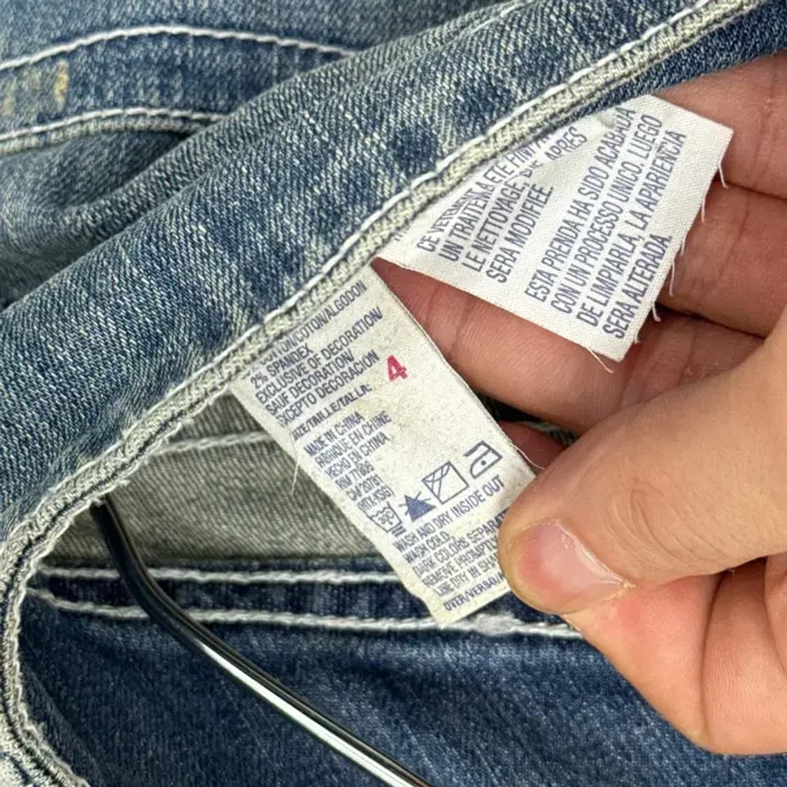 타미힐피거 데님스커트 4사이즈 상품이미지5