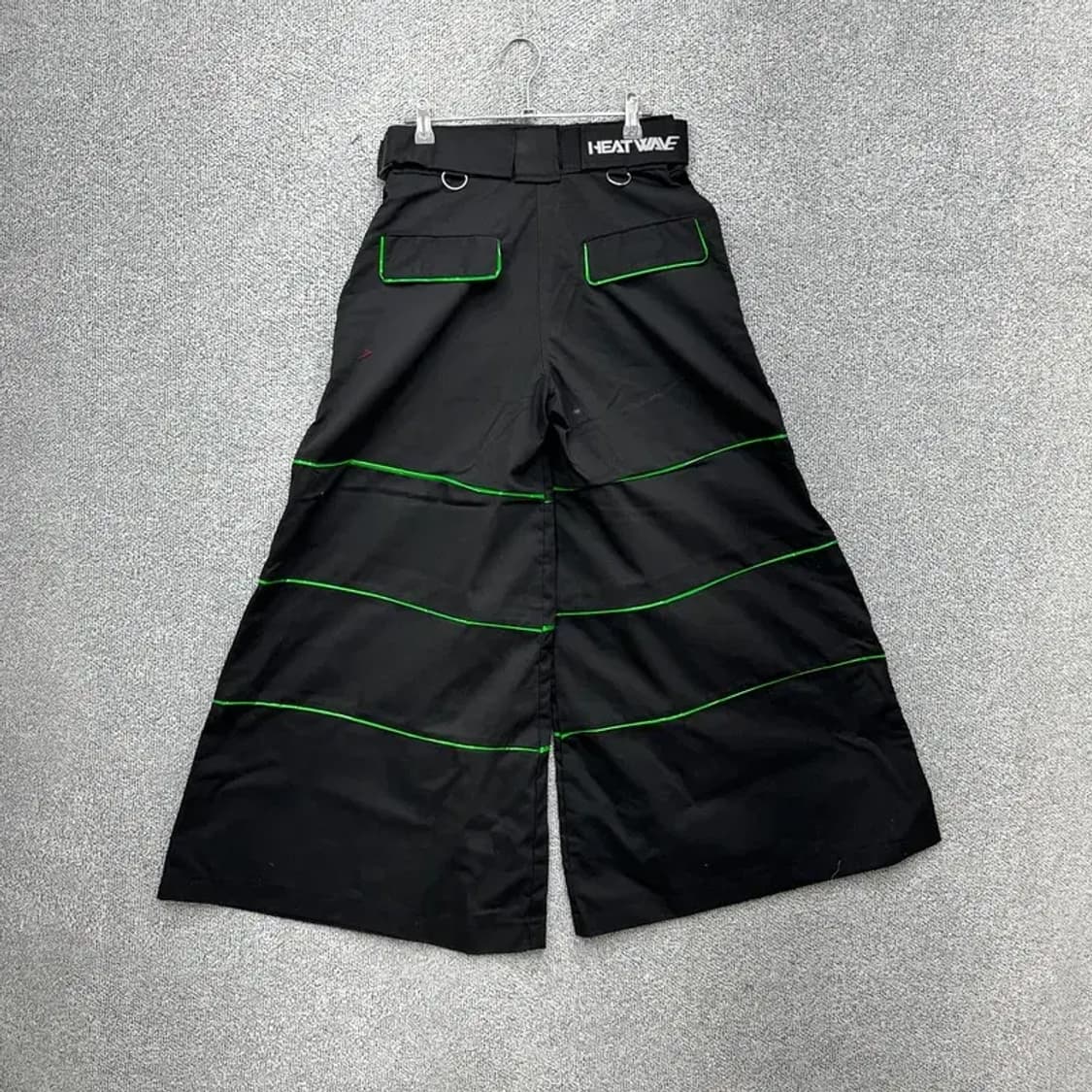 빈티지 네온 오버 와이드 9부팬츠 상품이미지1