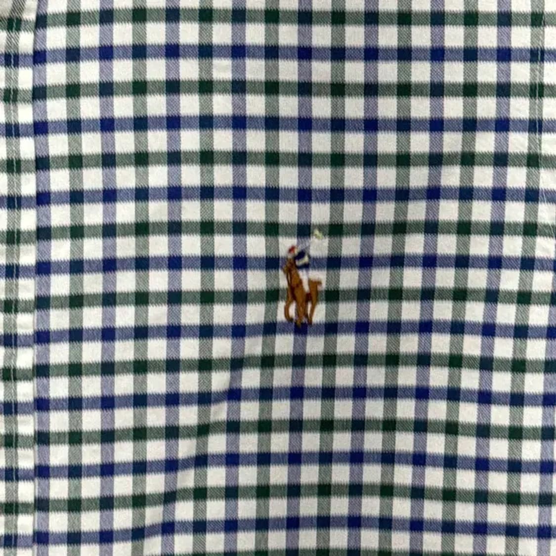 폴로 신형 클래식핏 빈티지 체크셔츠 XS 상품이미지3