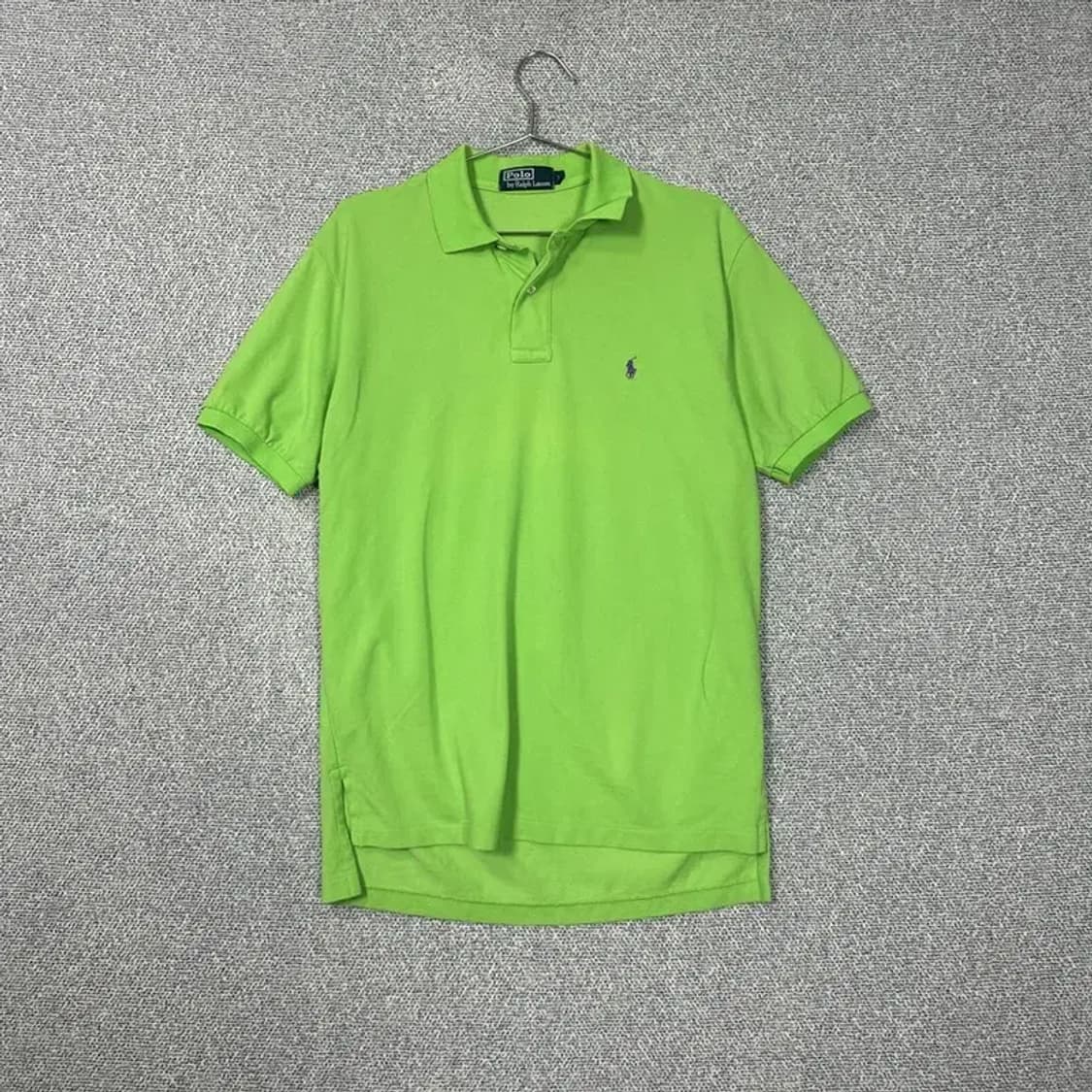 폴로 두산 연두 반팔 카라티 L 상품이미지1