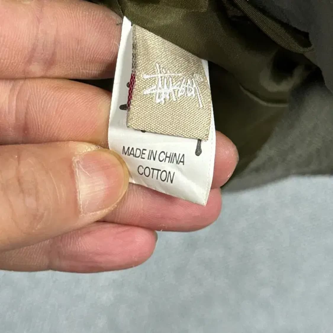 스투시 카키 마원 MA-1 M 상품이미지8