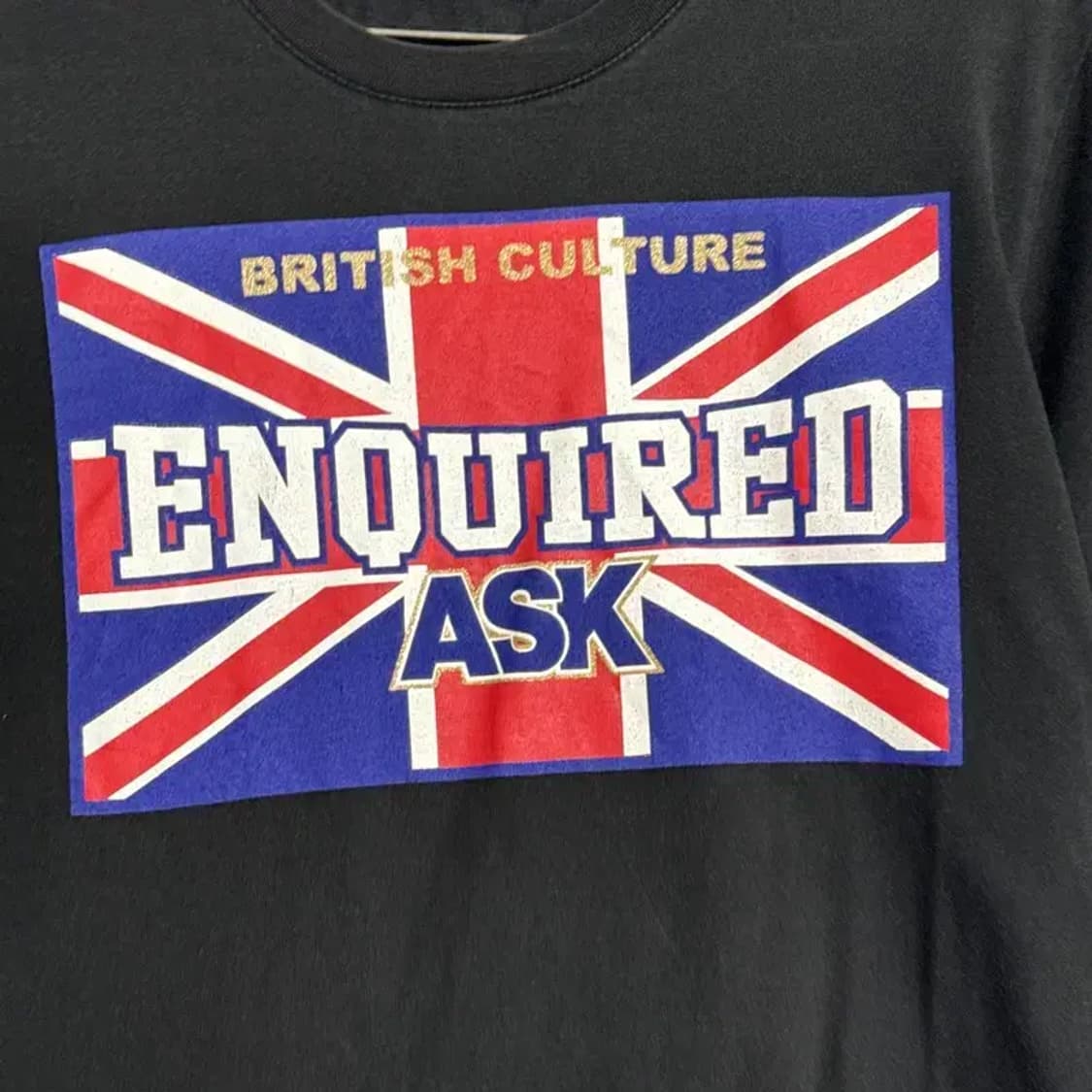 ASK 잉글랜드 프린팅 반팔티 XL 상품이미지3