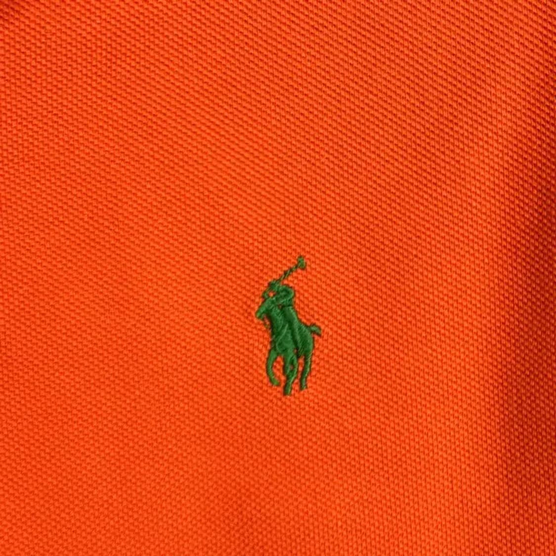 폴로 오렌지 반팔 카라티 S 상품이미지3