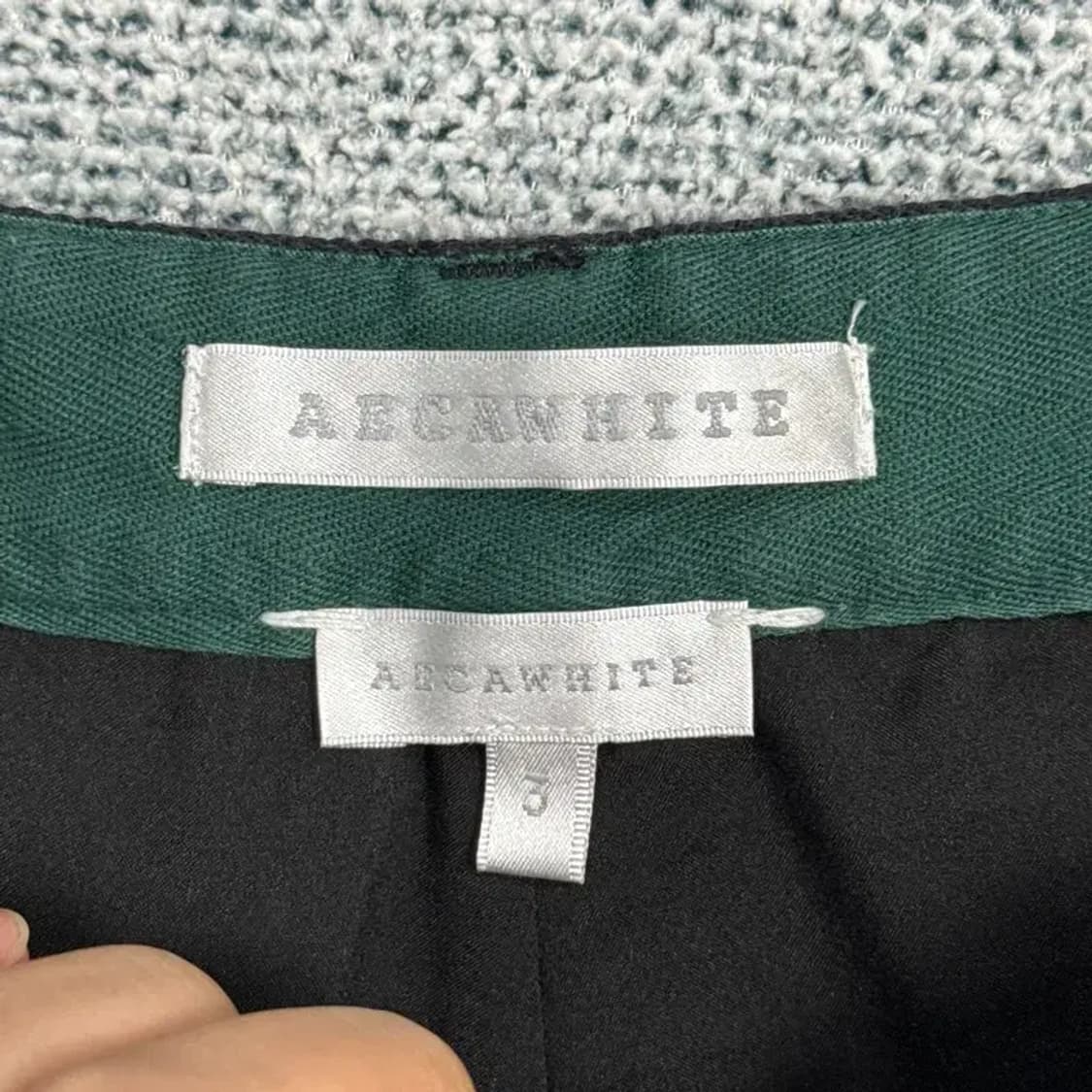 에이카화이트 블랙 슬랙스 3사이즈 상품이미지3