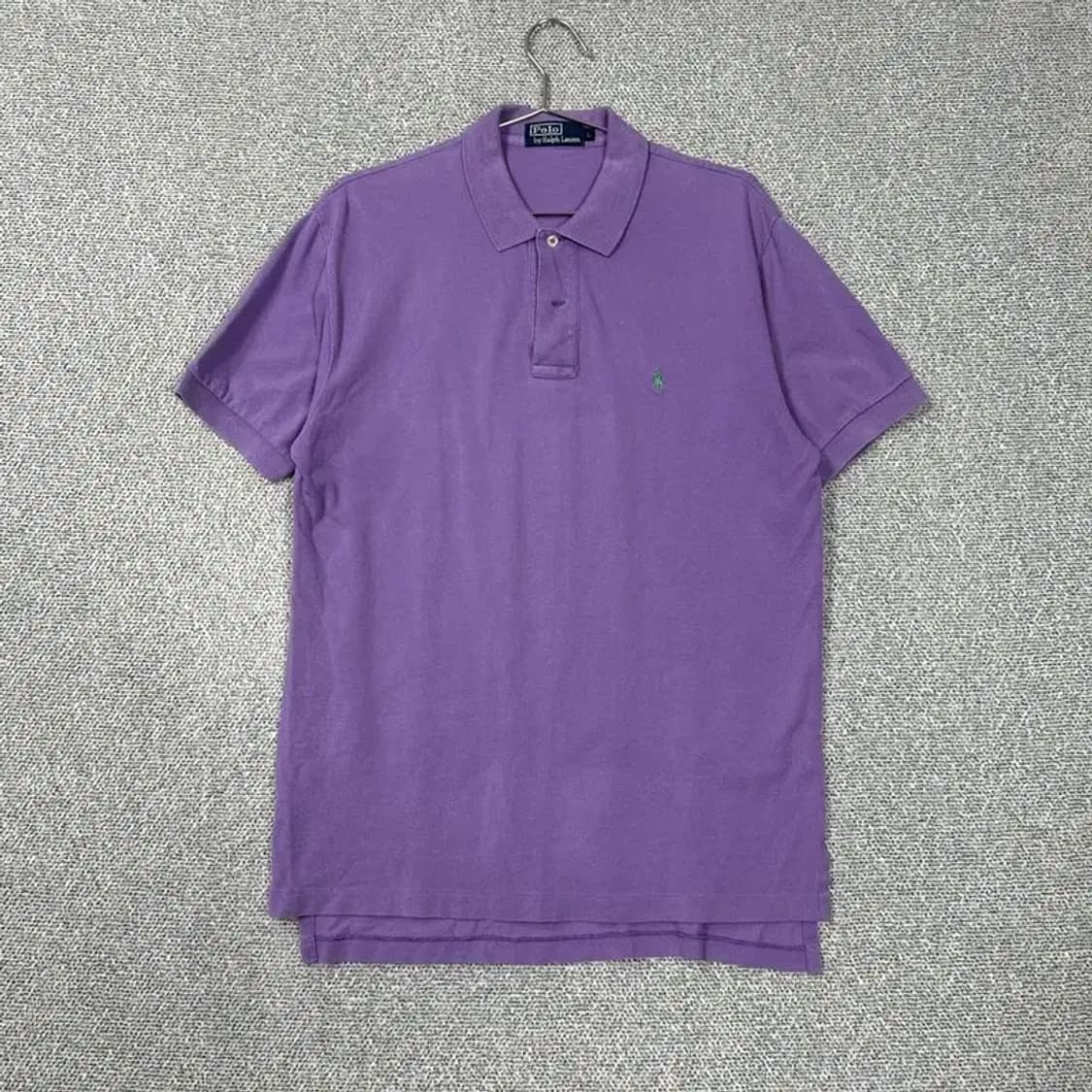 폴로 두산 퍼플 반팔 카라티 L 상품이미지1