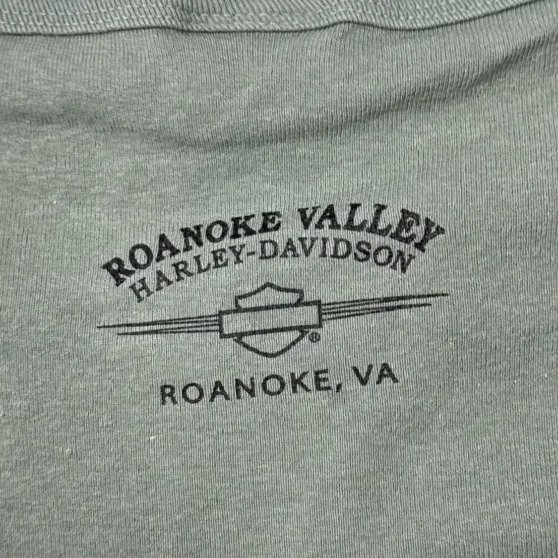 할리데이비슨 크롭 언더붑 골지 나시 L 상품이미지4