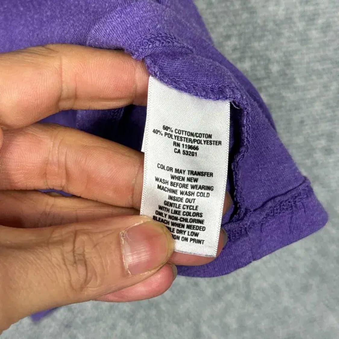 에어로포스테일 Y2K 퍼플 숏 반팔티 S 상품이미지6