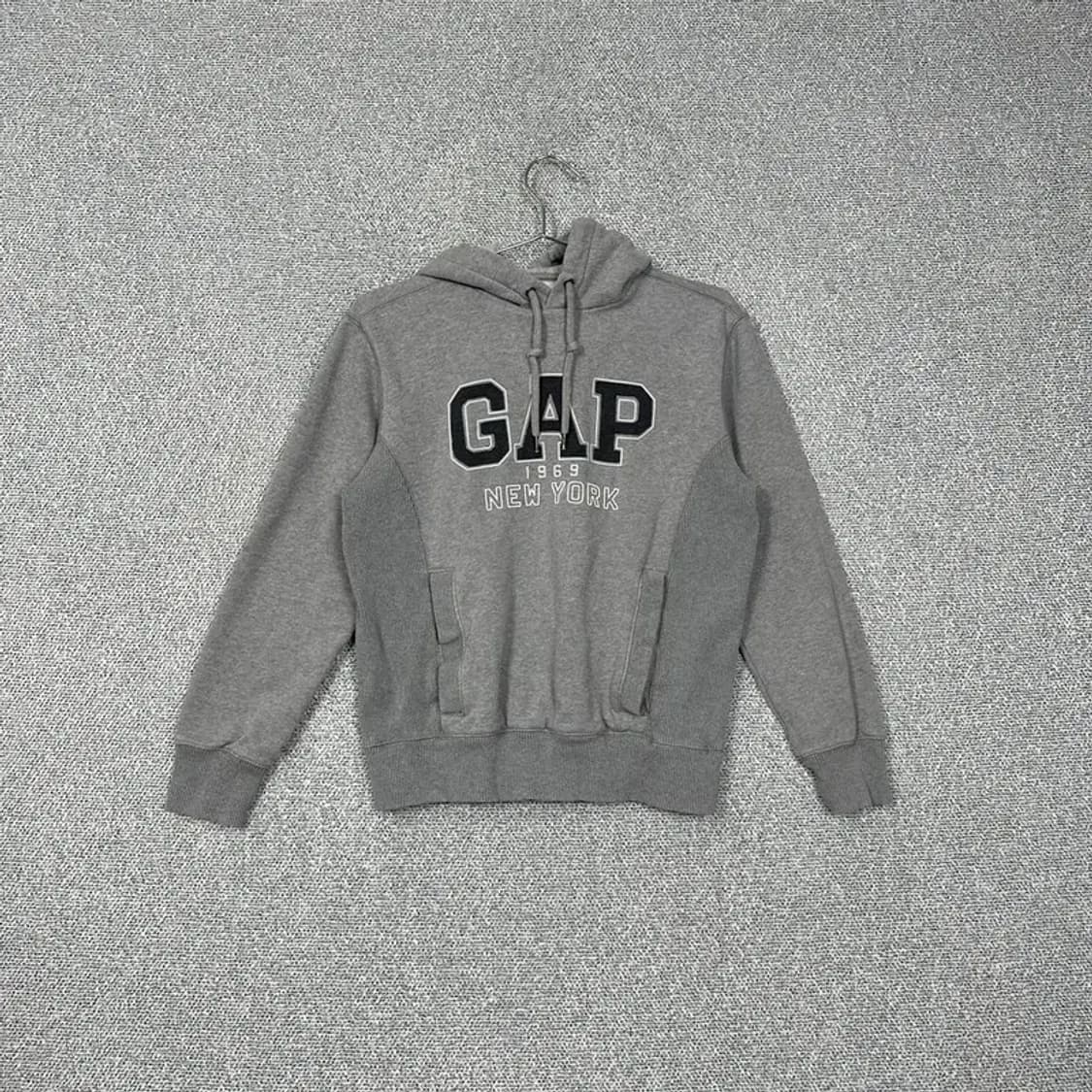 갭 빈티지 시보리 후드티 XS 상품이미지1
