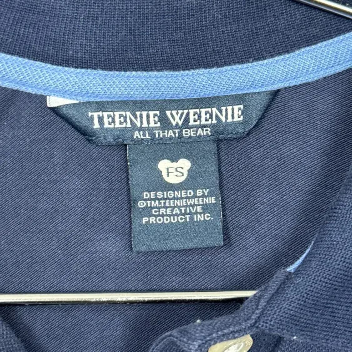 티니위니 베어 로고 카라 원피스 S 상품이미지4