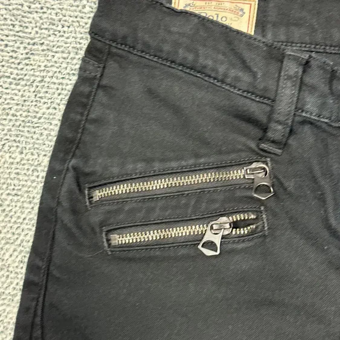 폴로 여성 바이커 블랙 스키니진 26 상품이미지3