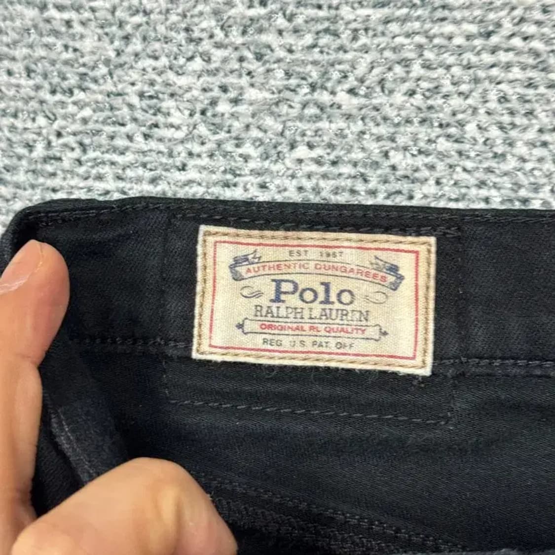 폴로 여성 바이커 블랙 스키니진 26 상품이미지5